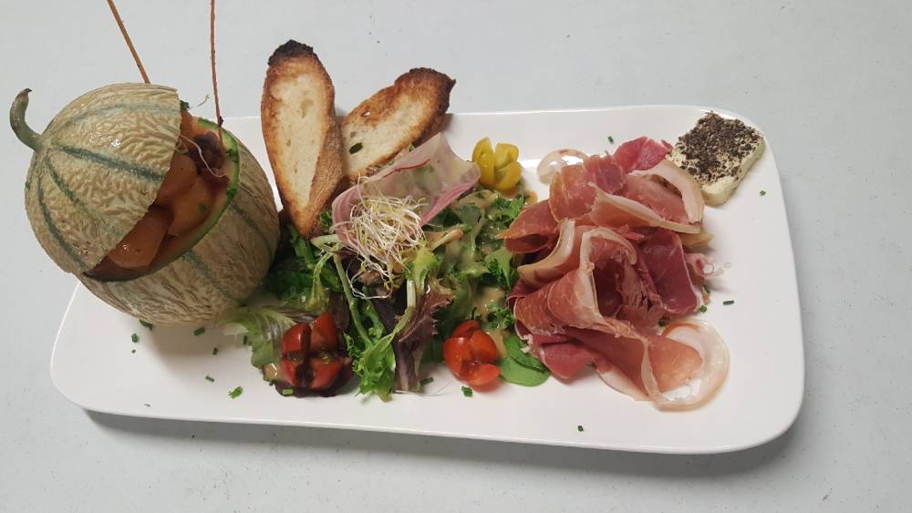 Melon-jambon