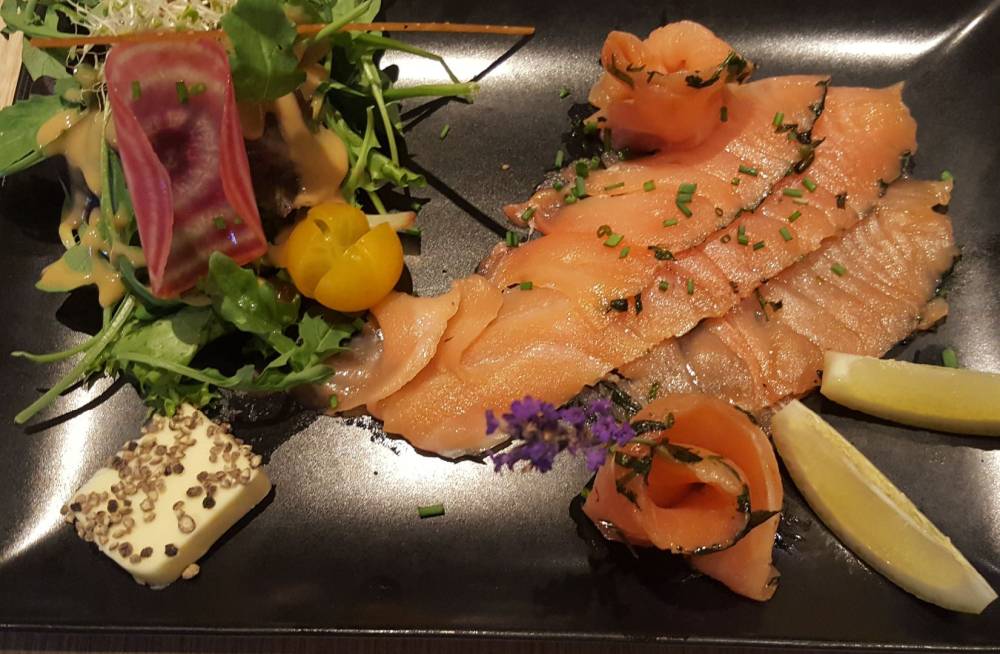 Saumon-salade
